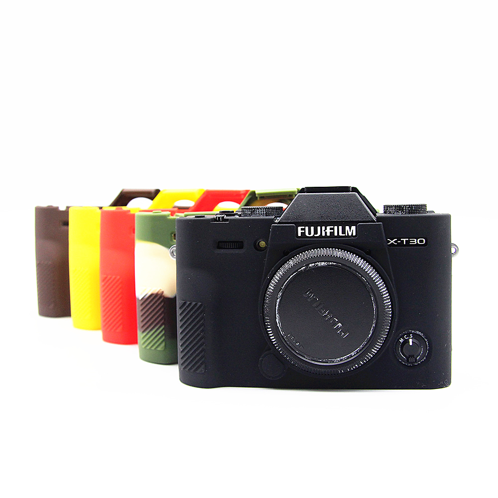 Fujifilm Camera X-T30 Ii - Miękkiego silikonu gumowa obudowa rama pokrywy