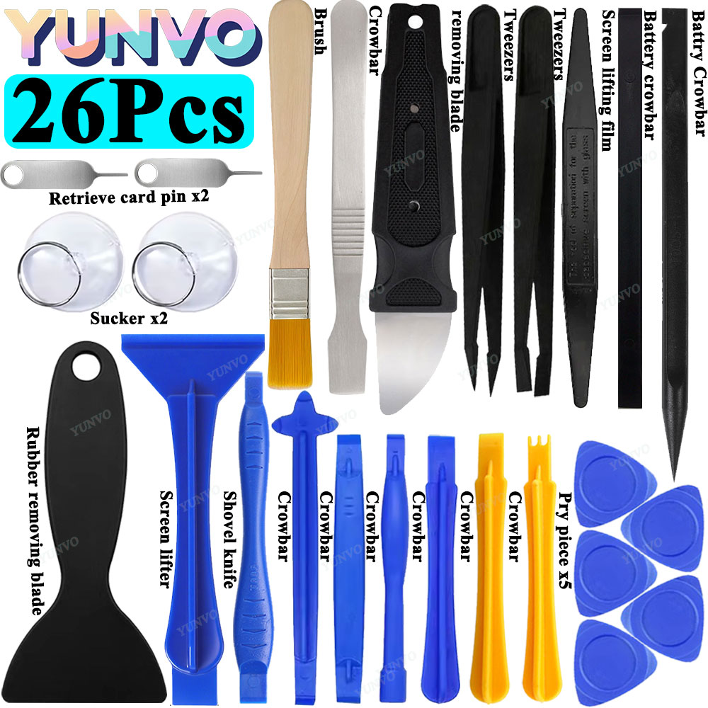 Spudger Plastic Set - Uniwersalny zestaw narzędzi do otwierania ekranów,