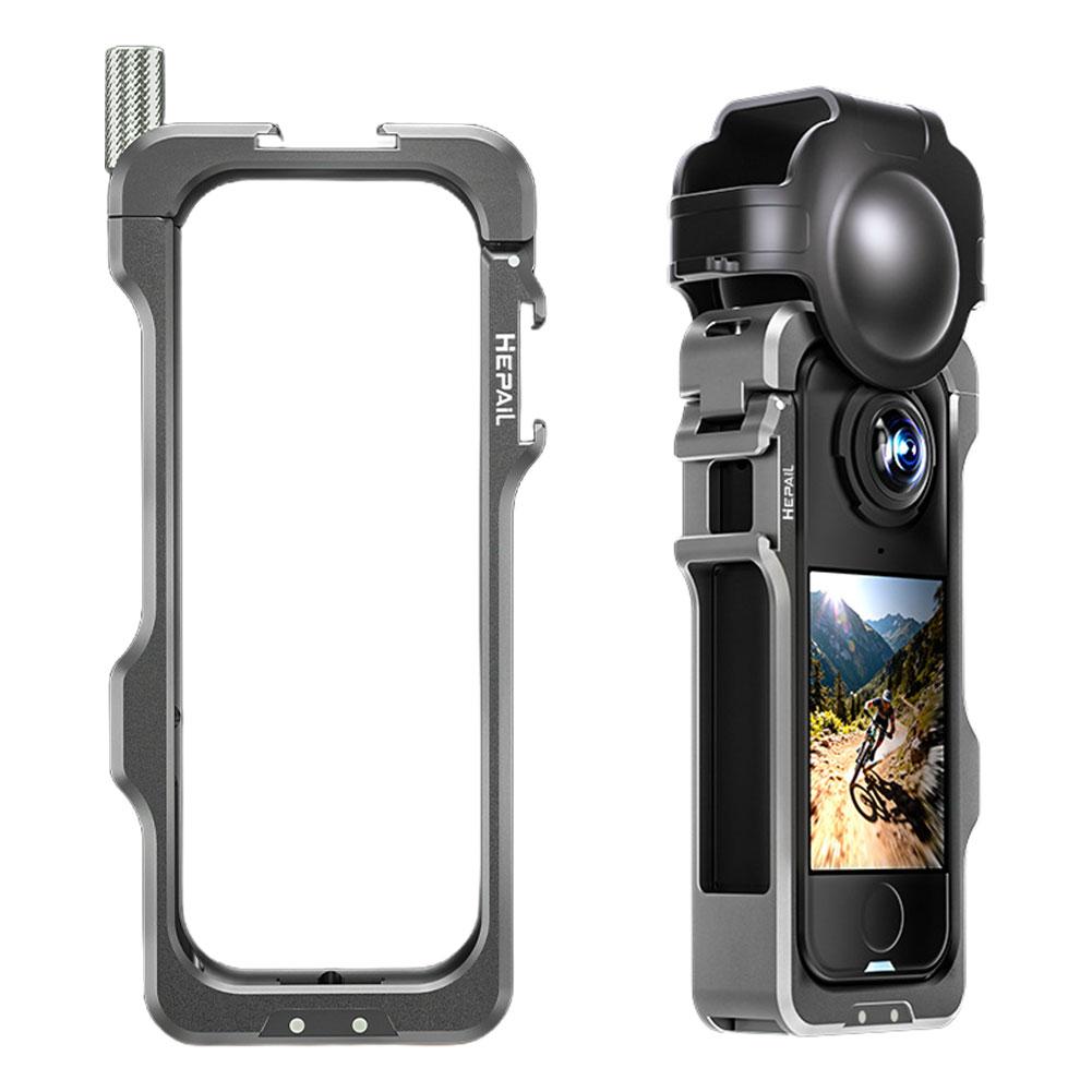 Metalowa klatka ochronna ze st – Insta360 Camera X4 recenzja i cena