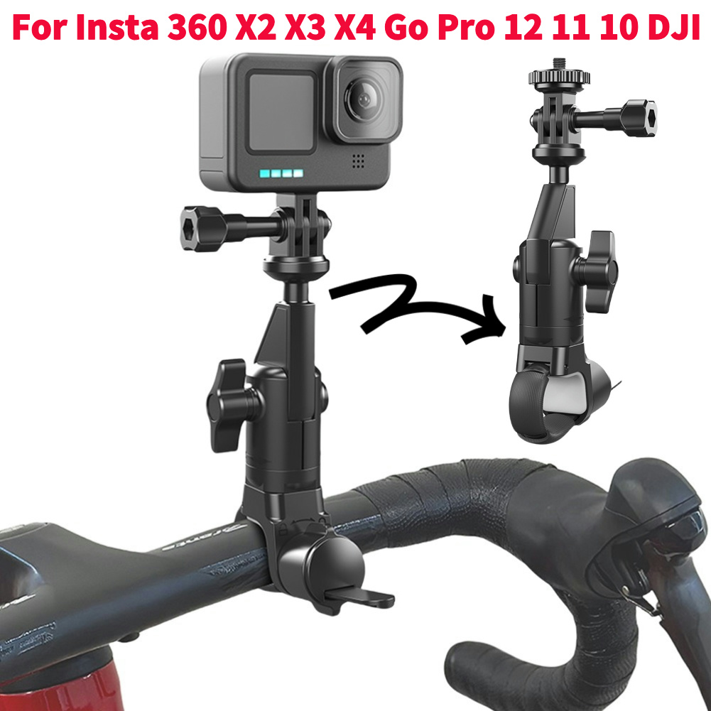 Motocyklowy uchwyt na kierowni – Insta360 Camera X4 recenzja i cena